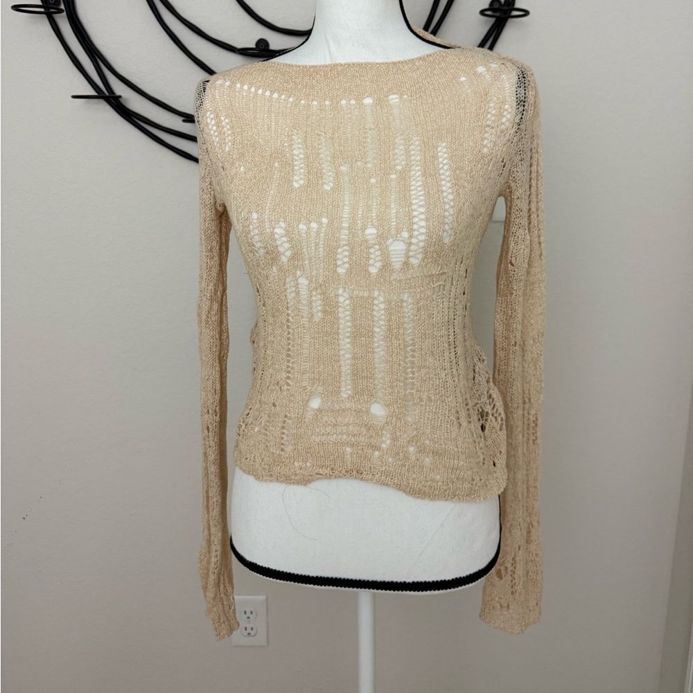 HYFVE Light Tan Knit Sweater